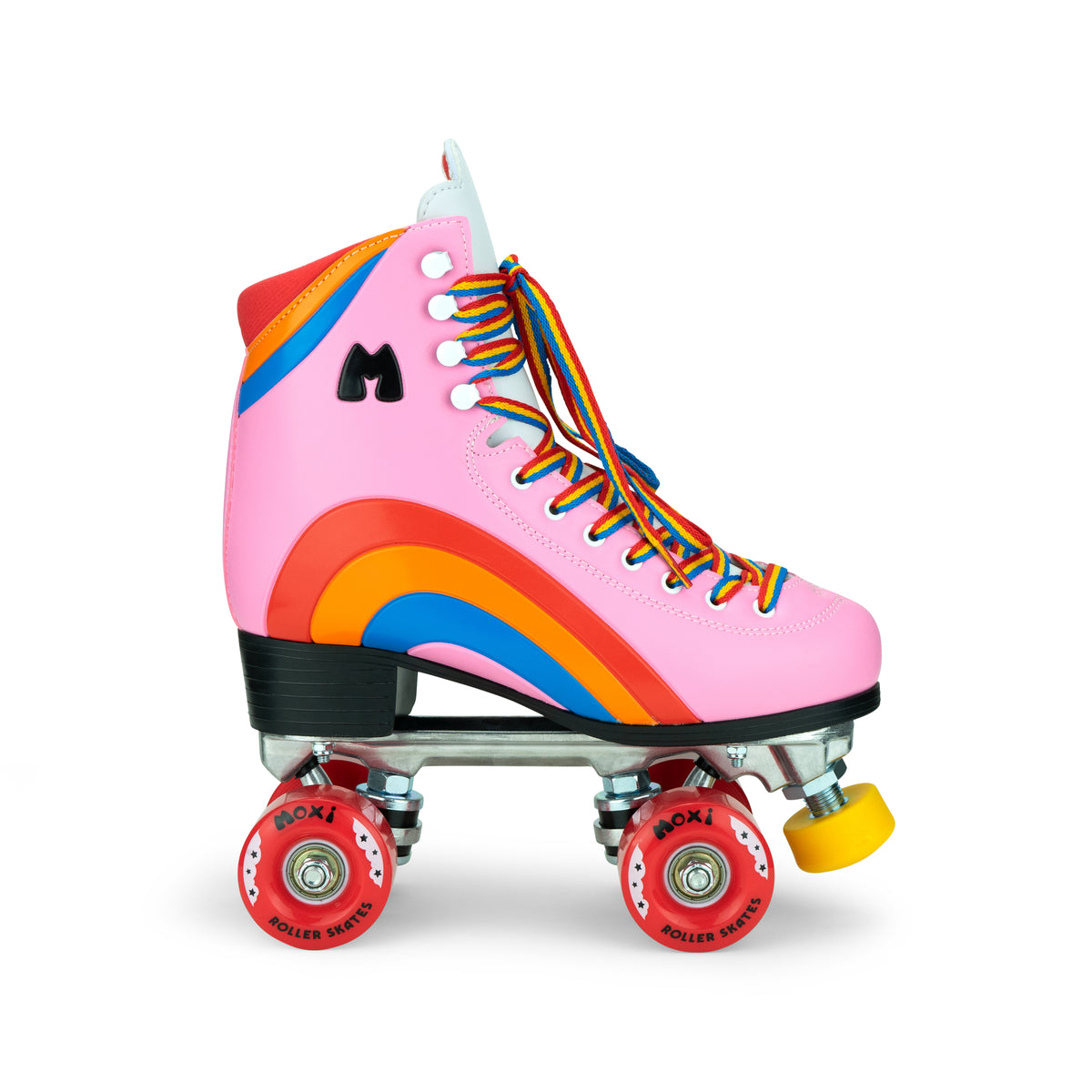 Moxi Rainbow Rider Roller Skates - Pink Heart - FINAL SALE!