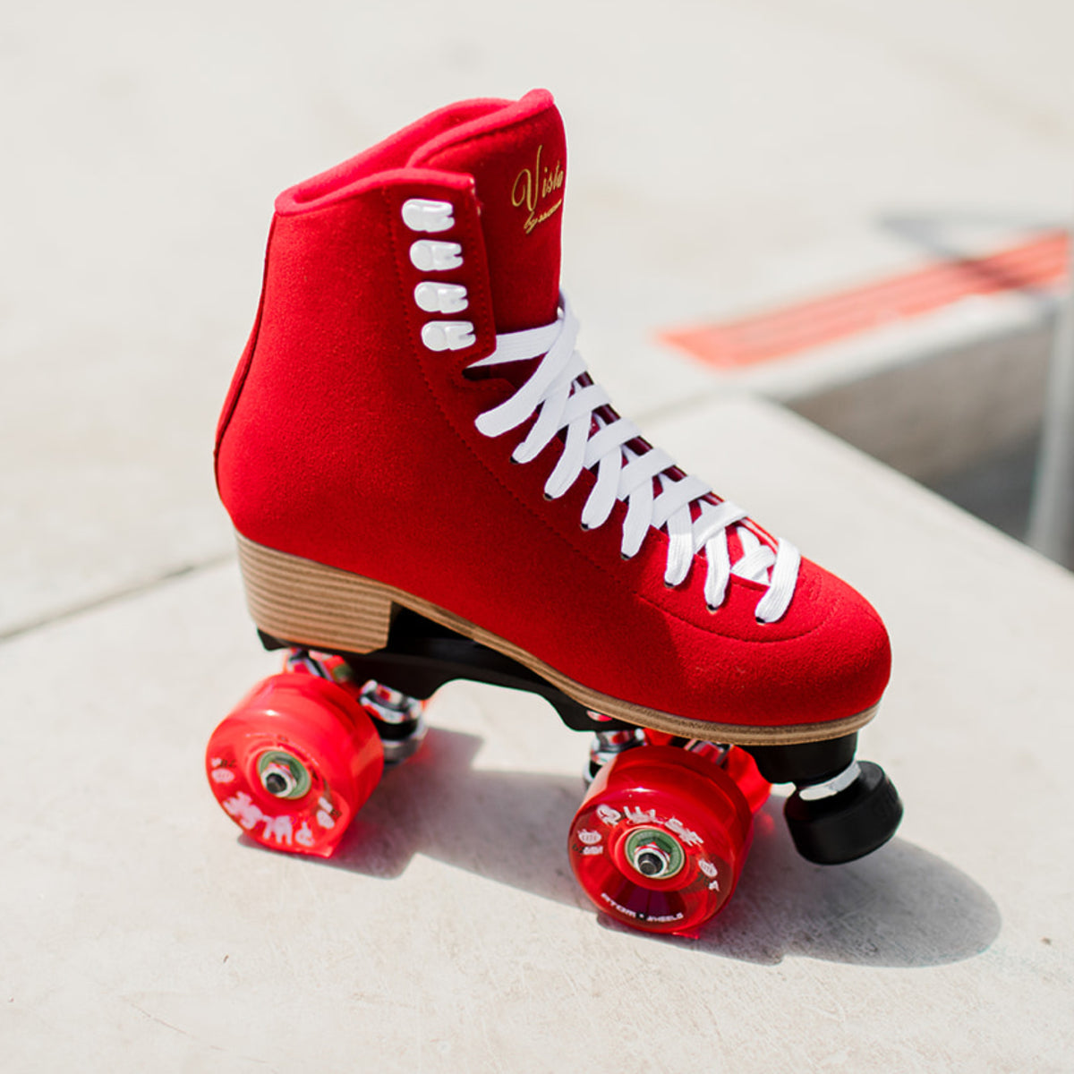 Jackson Vista Viper Roller Skates Red – Fritzy's Roller Skate Shop