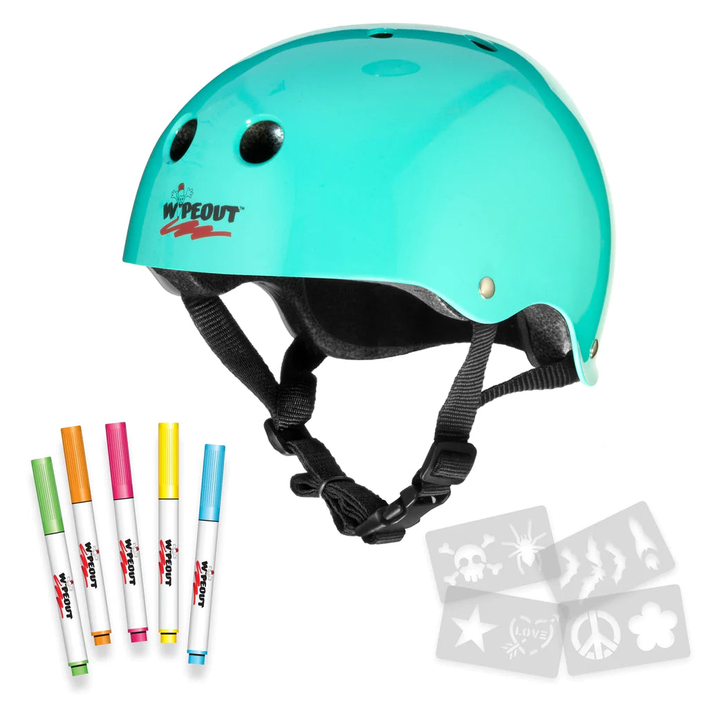 Wipeout Dry Erase Helmet (Teal) Wipeout Dry Erase Helmet (Teal)