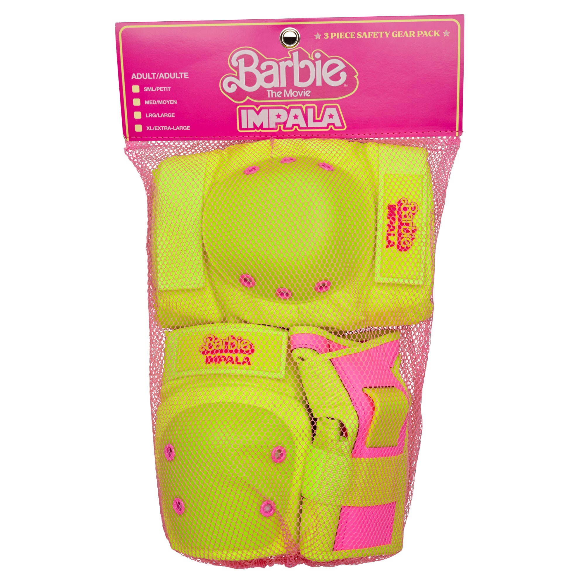 Impala Adult Protective Set - Barbie Bright Yellow