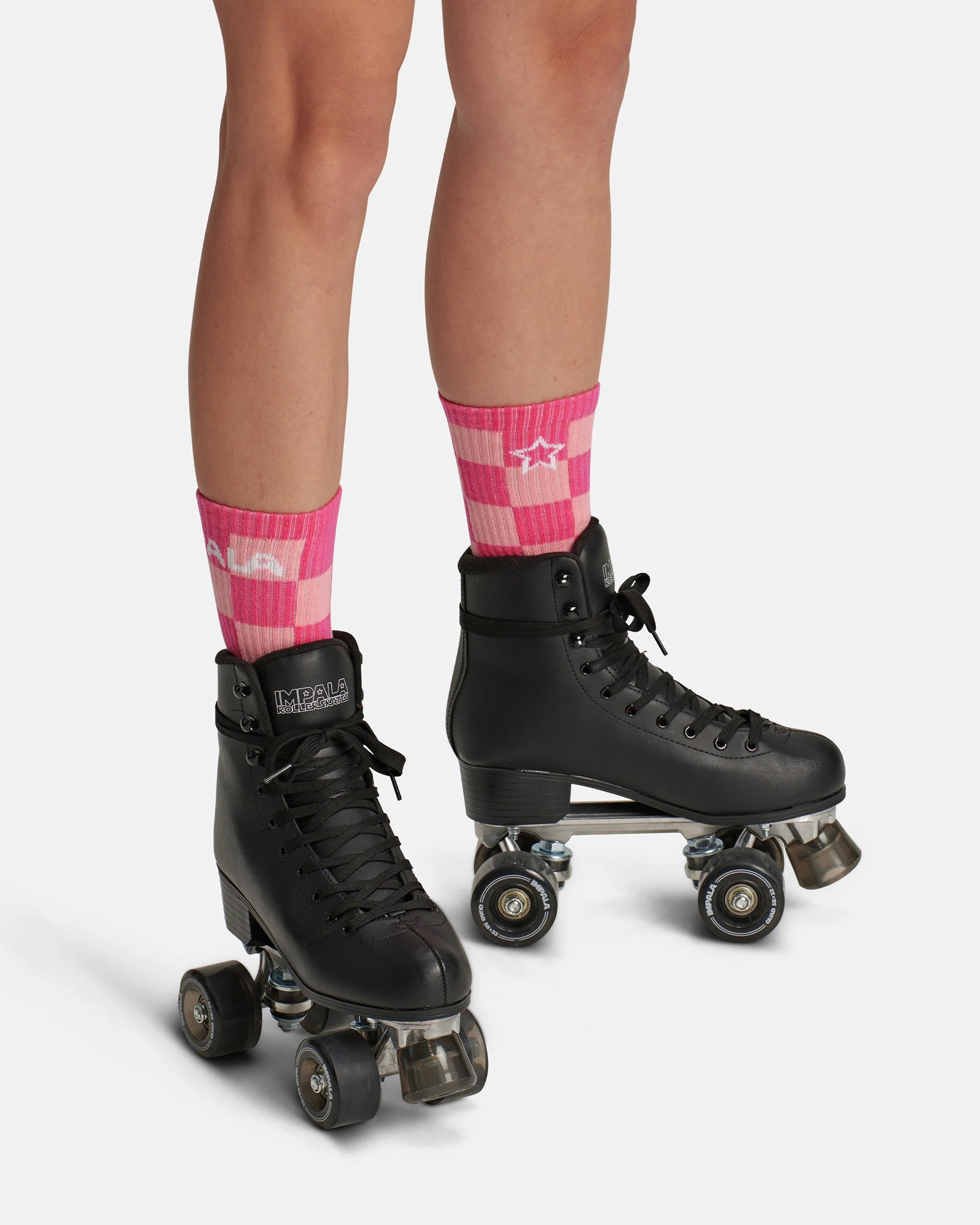 Impala Skate Socks 3 pk - Check