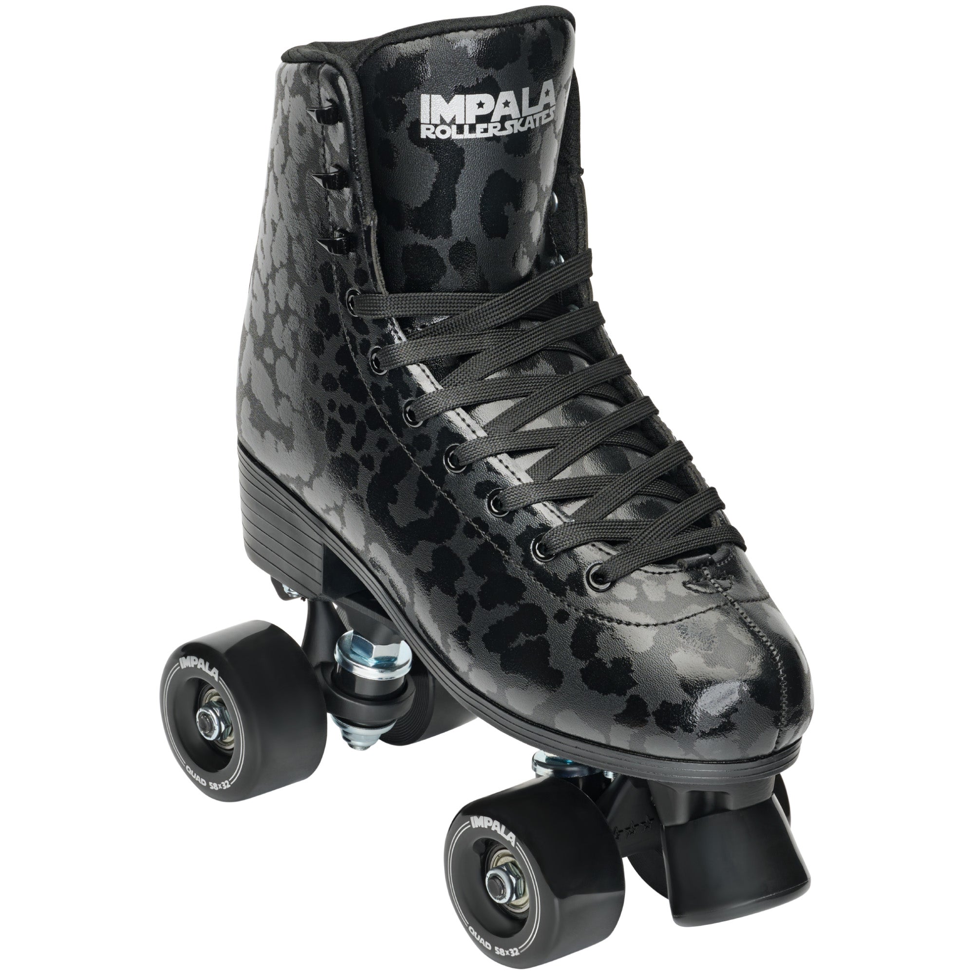 Impala Quad Skates - Black Leopard