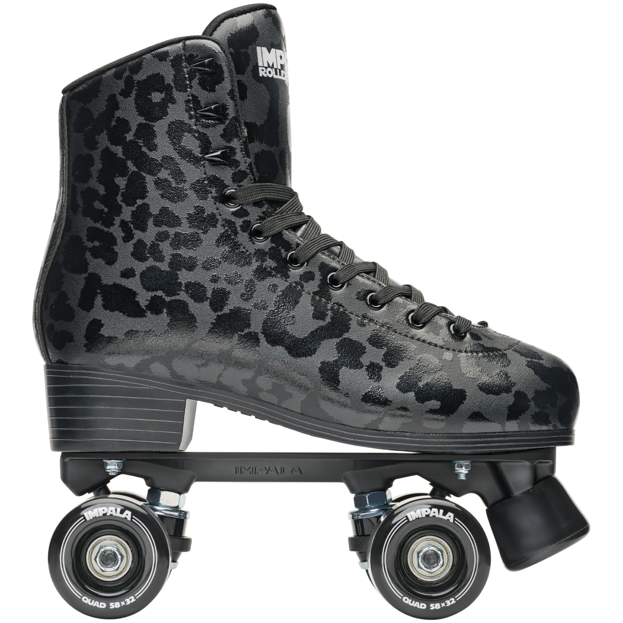 Impala Quad Skates - Black Leopard