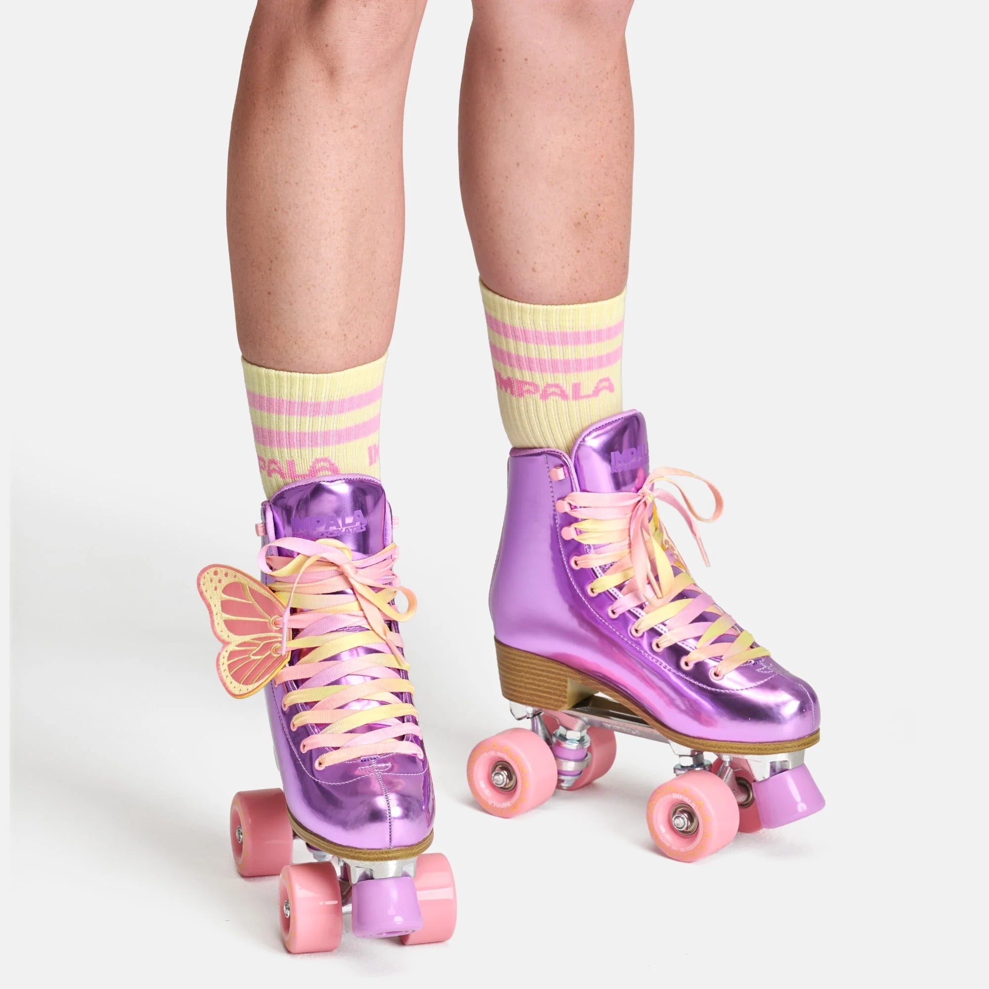 Jr. Impala Quad Skates - Lavender Flutter