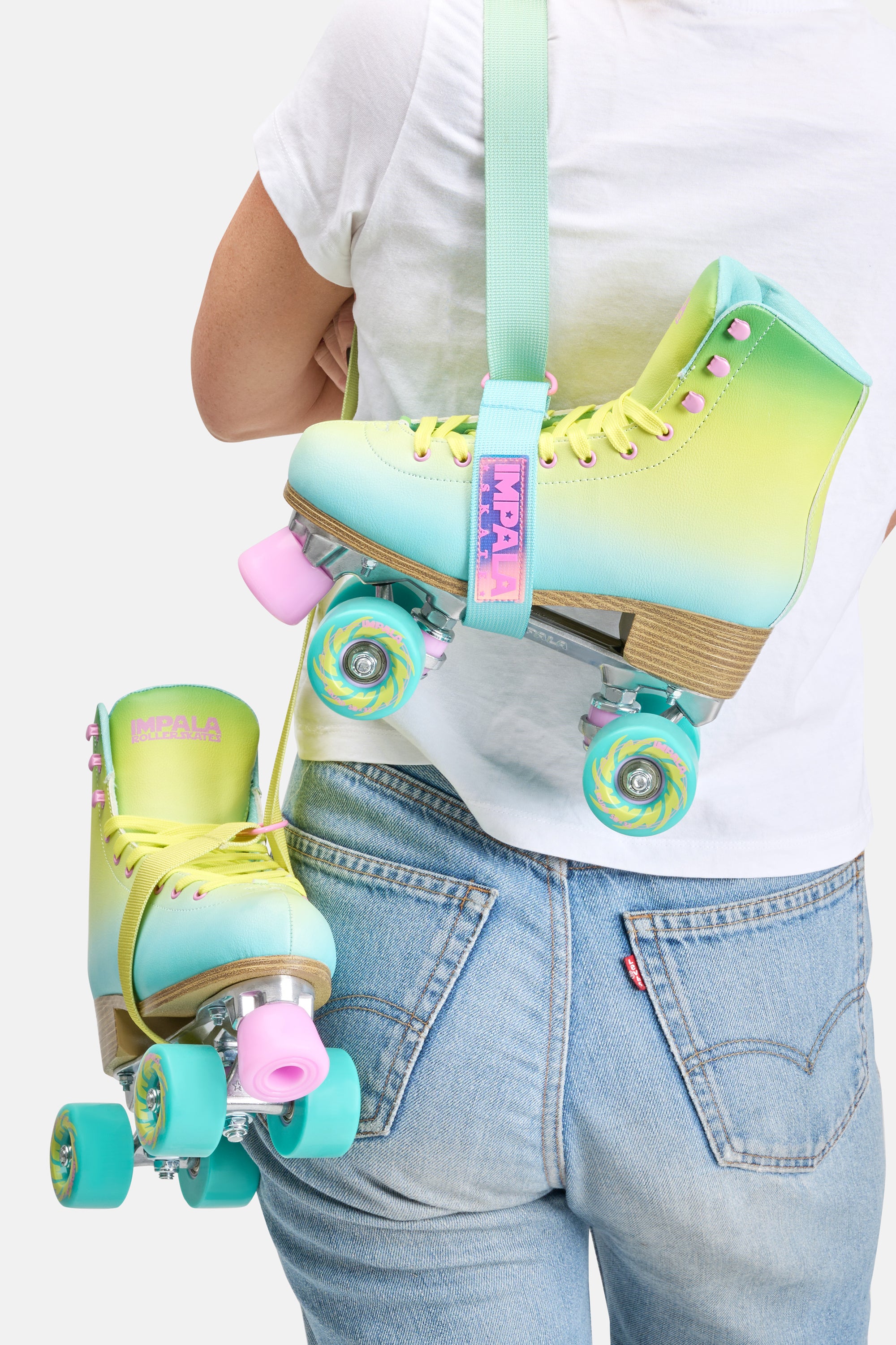 Patines de cuatro ruedas Jr. Impala - Periwinkle