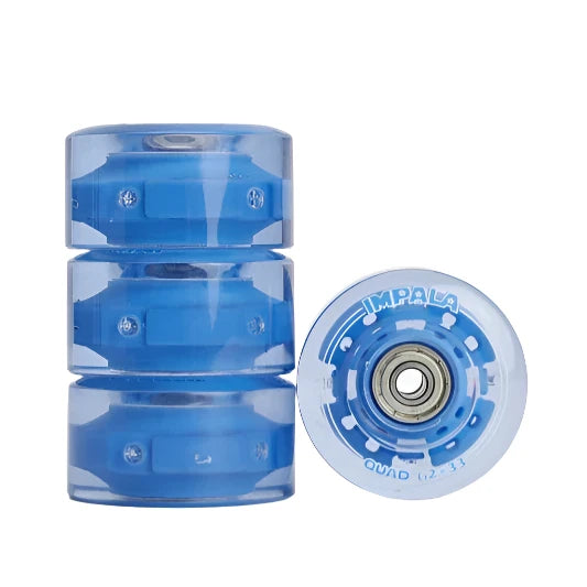 Impala Light Up Quad Wheels 4pk