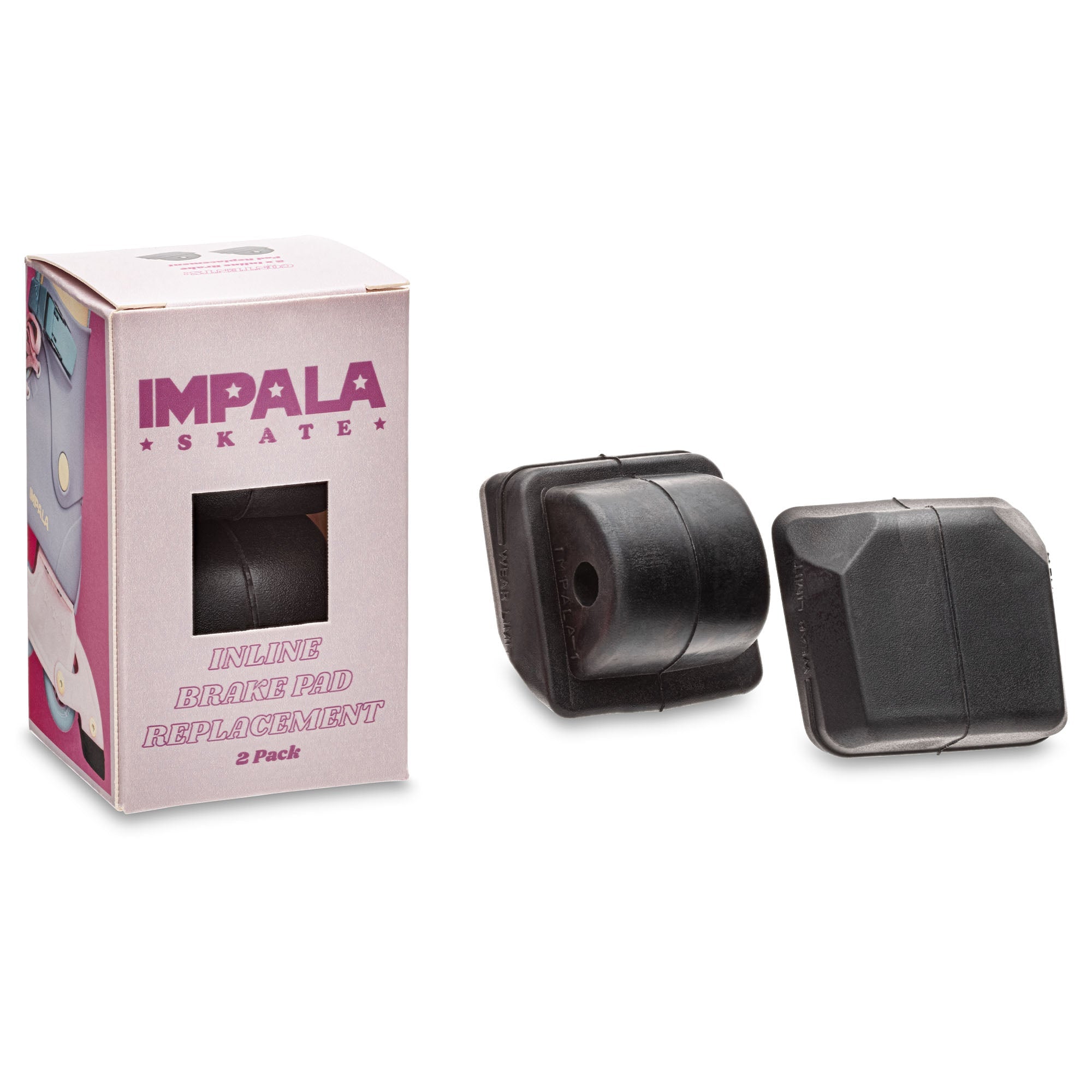 Pastillas de freno en línea Impala, paquete de 2