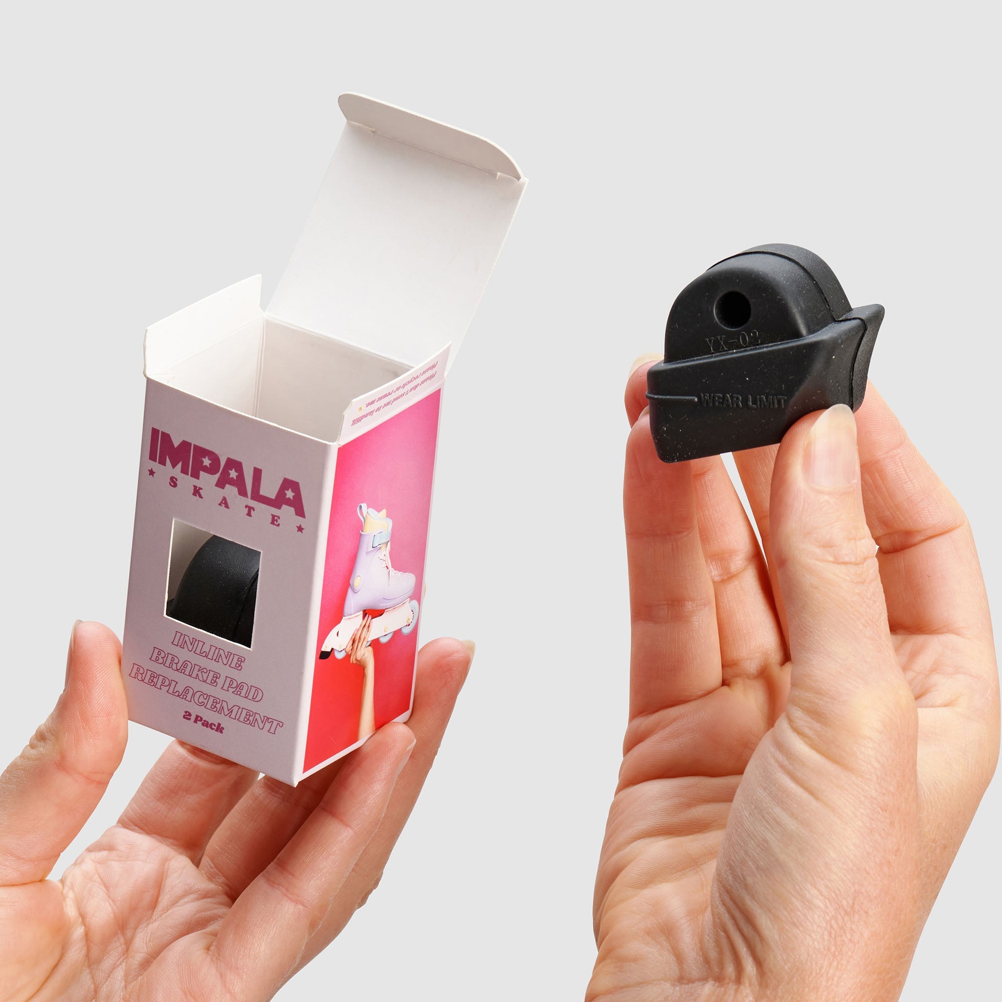 Pastillas de freno en línea Impala, paquete de 2