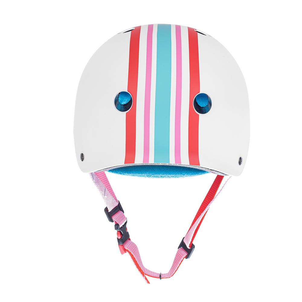 Casco Sweatsaver certificado por Triple8 - Moxi Stripey 