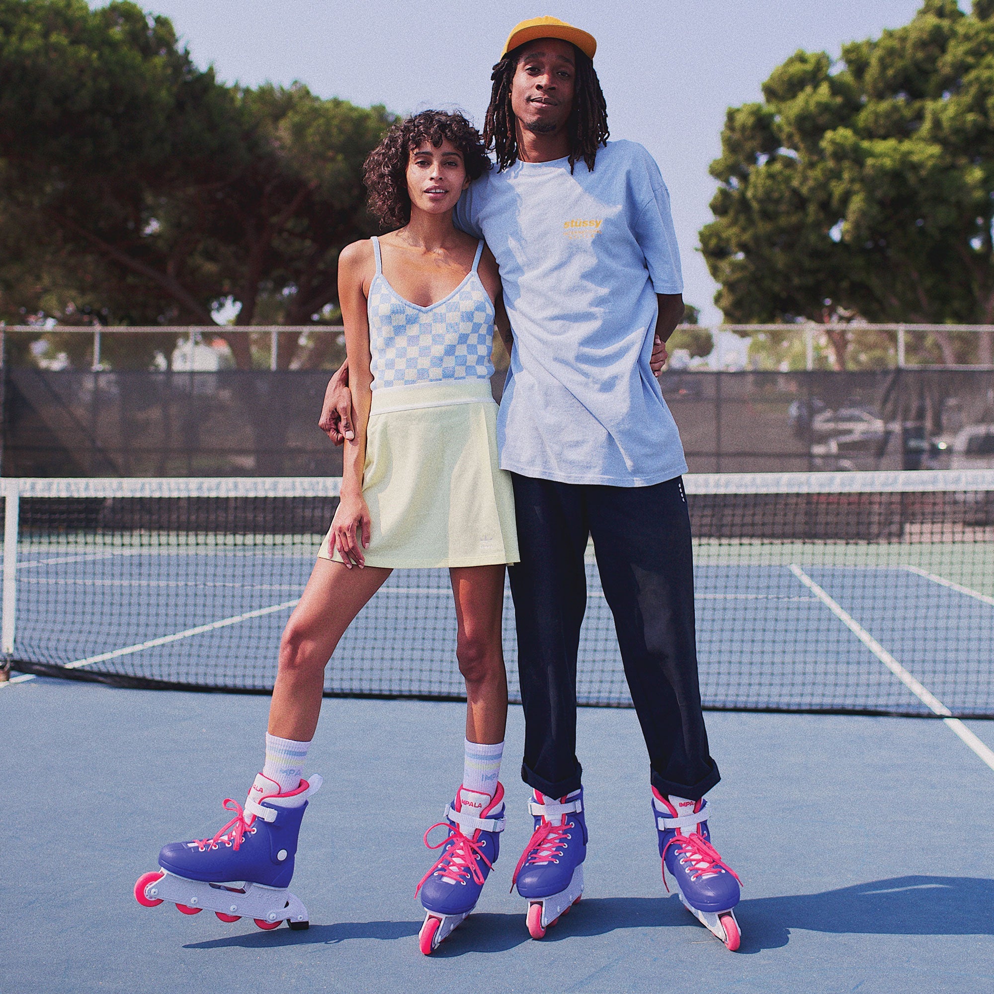 Patines en línea Impala Lightspeed - Azul/Rosa - VENTA FINAL