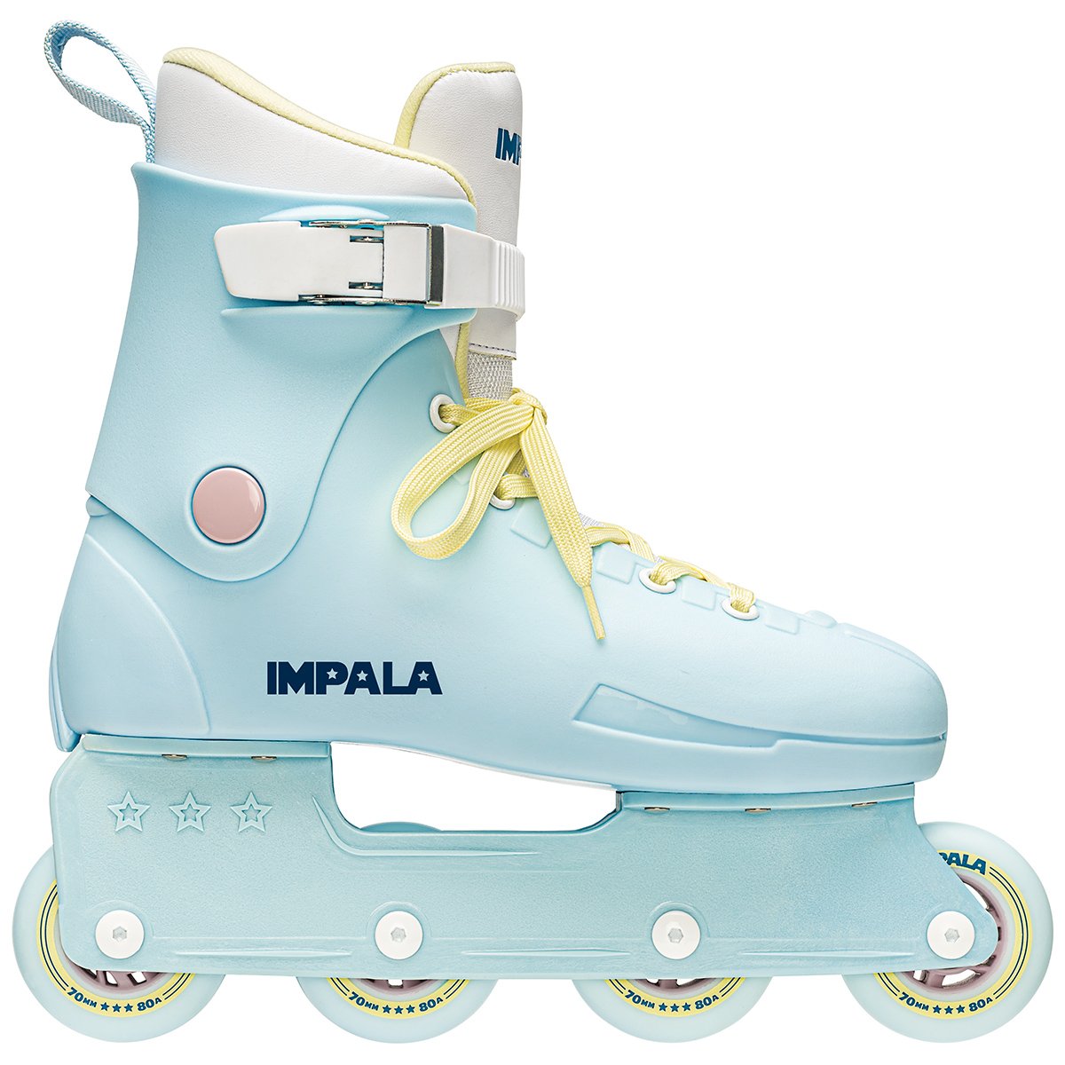 Patines en línea Impala Lightspeed - Azul cielo/amarillo