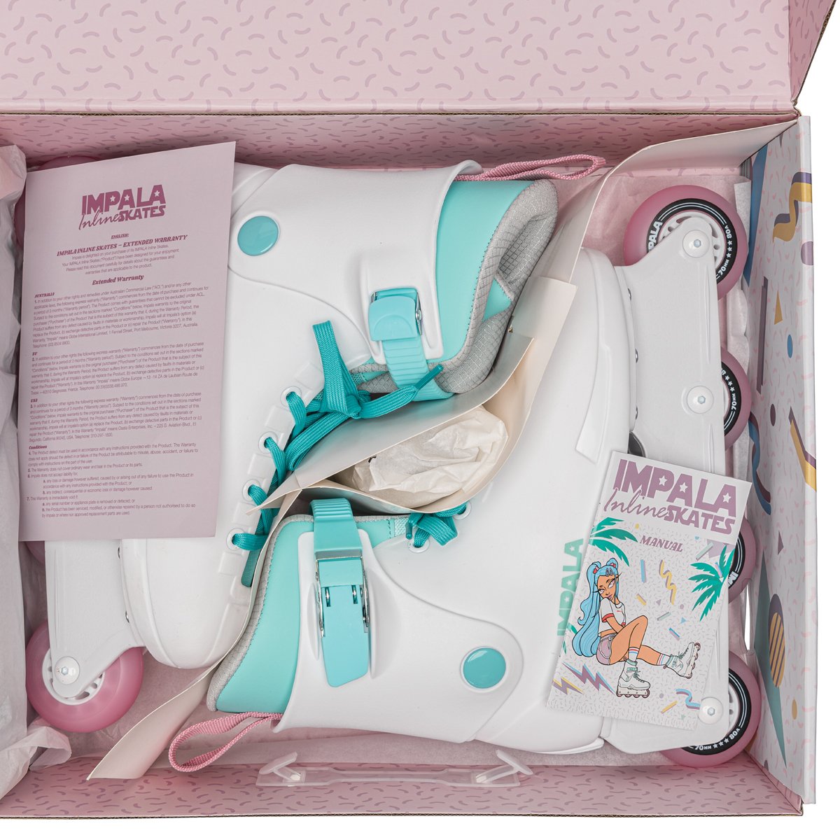 Patines en línea Impala Lightspeed - Blanco