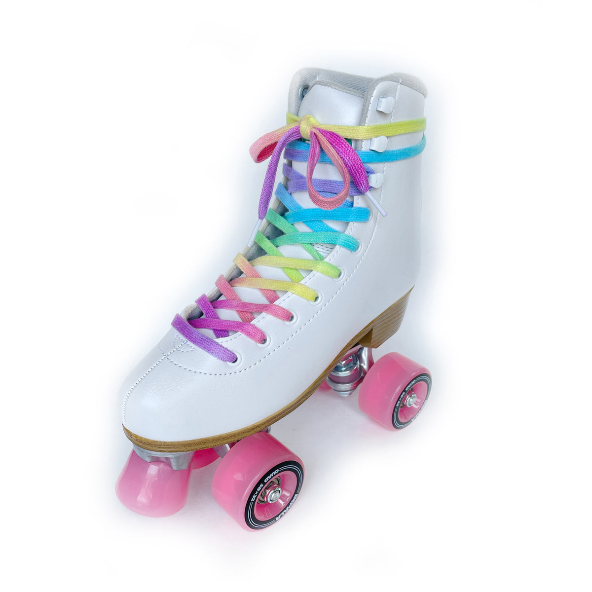 Noodles Skate Laces Pastel Rainbow Fritzy's Roller Skate Shop