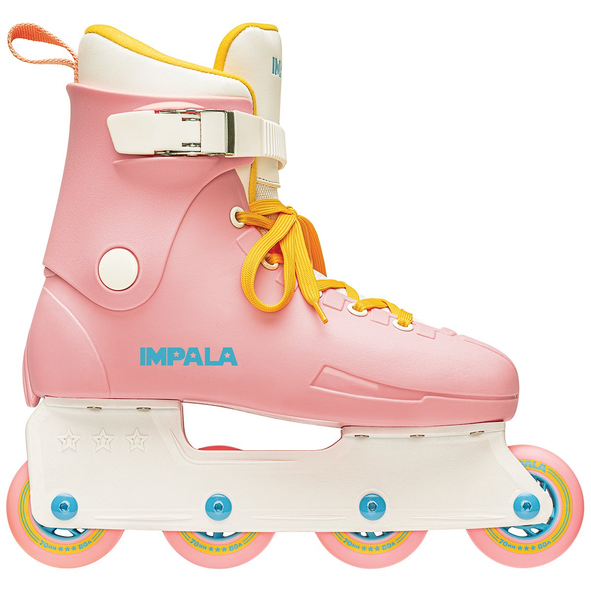 Patines en línea Impala Lightspeed - Rosa/Amarillo 