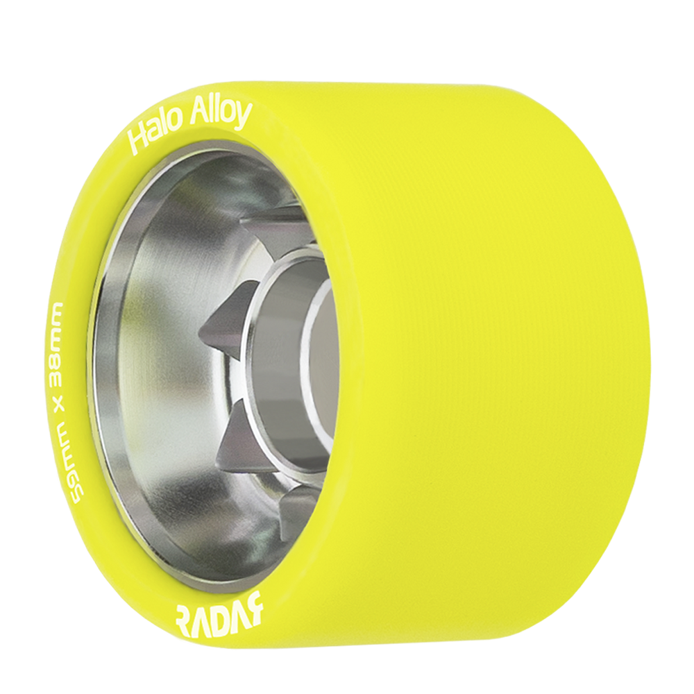 Radar Halo Alloy Wheels (4pk) – Fritzy's Roller Skate Shop